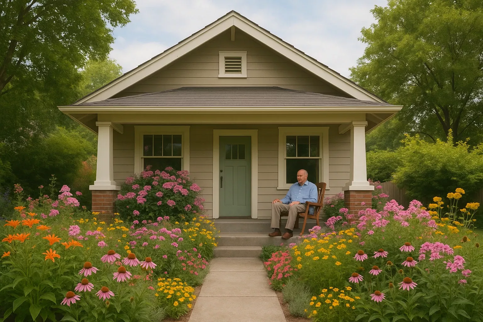 Elderly Individuals: single-story homes