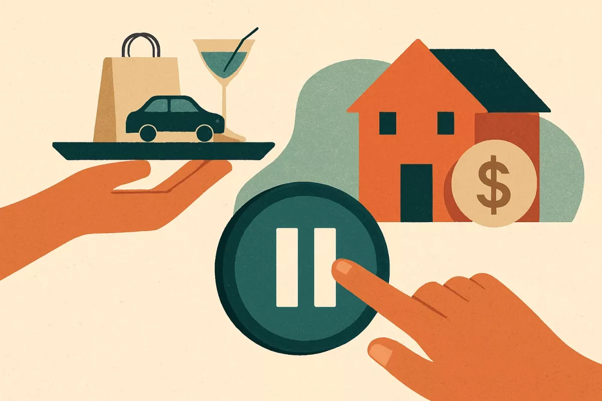 Pausing or Delaying Non-Essential Expenses to Focus on Housing Costs